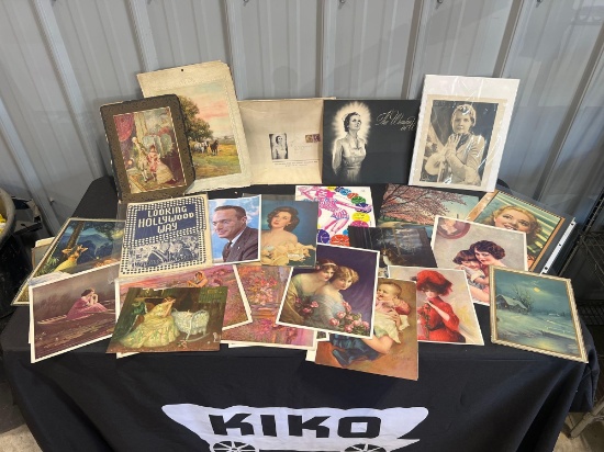Vintage Photos, Prints, and Hollywood Memorabilia
