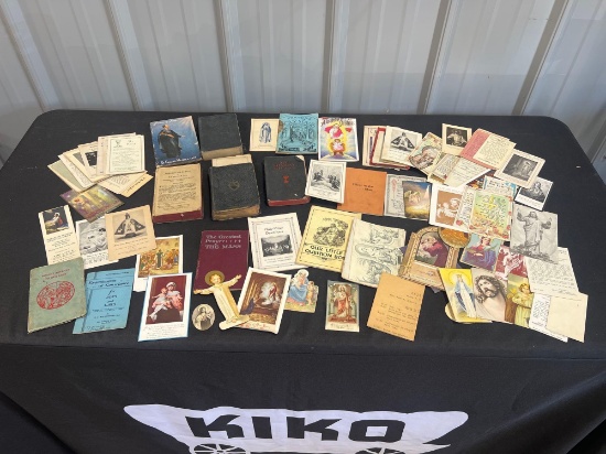 Vintage Religious Books, Pamphlets, and Ephemera
