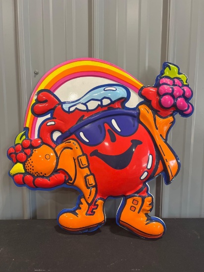 Double Sided Plastic Kool Aid Man Sign