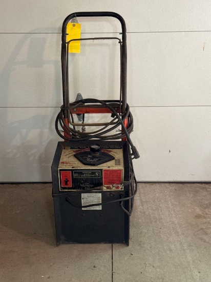 Sears Dual Range 230 Amp Welder on cart