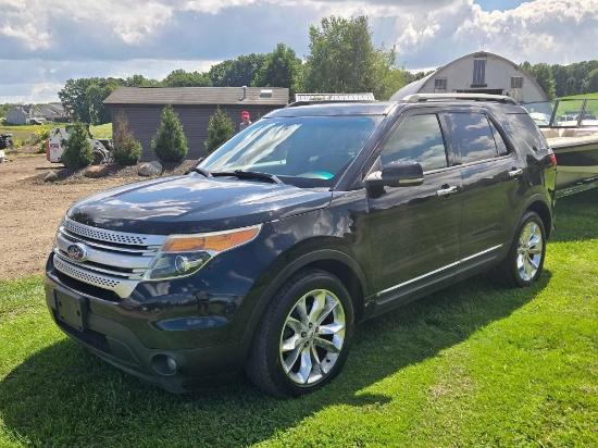 2012 Ford Explorer XLT, runs, 201,716 miles, 4x4