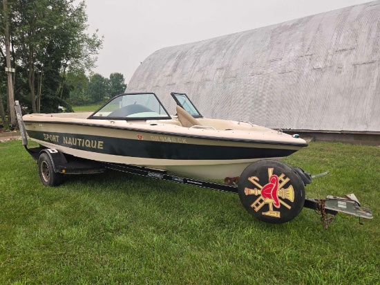 1999 Sport Nautique 20ft Ski boat with Nautiques Trailer
