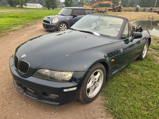1996 BMW Z3 Roadster Convertible, runs and drives, 133,423 miles
