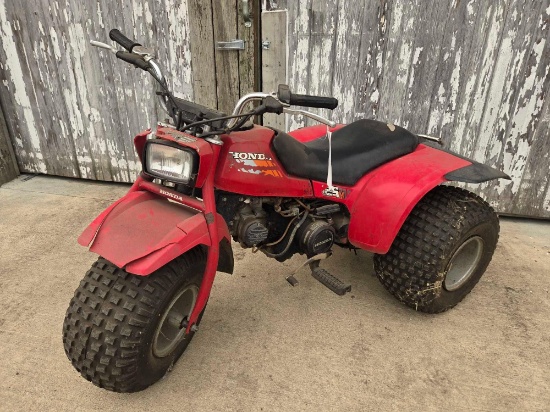 Honda 125M three wheeler, runs