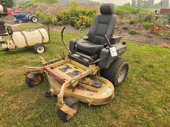 Accuz zero turn mower 60in deck, runs if jump off solenoid