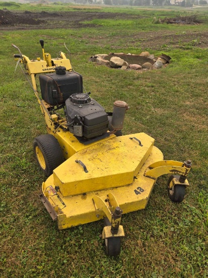 Great dane walk behind mower 48in deck