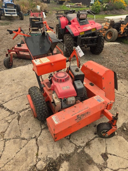Salsco walk behing edger, runs, needs tlc