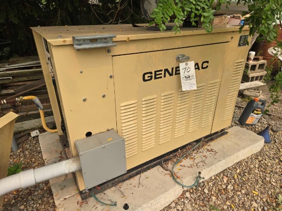 Generac Model 00756-2 Natural gas generator, 2,314hrs