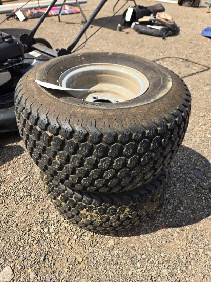 Mower wheels