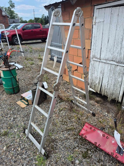 6 Ft. Aluminum Multi-Fold Ladder