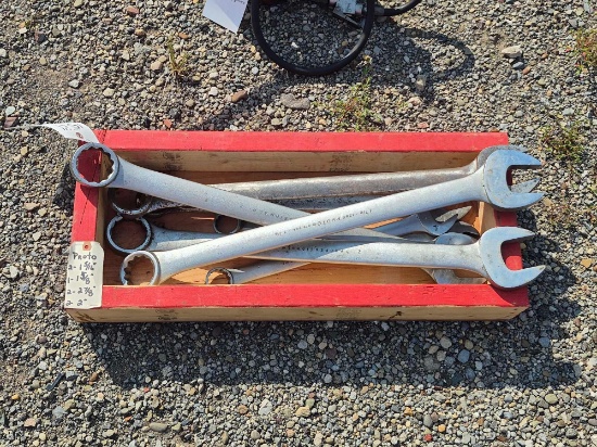 Box of Assorted Large Proto Brand Wrenches