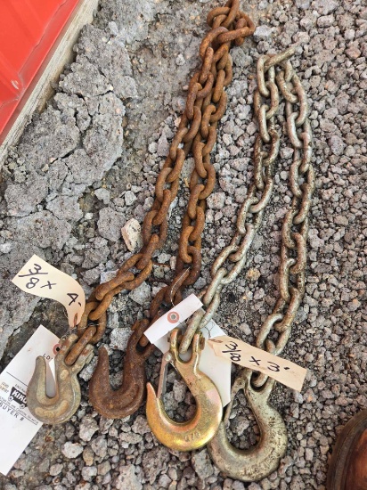 3/8 4ft and 3ft chains