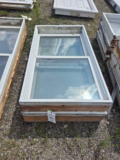(2) 53 x 30 In. Window Frames