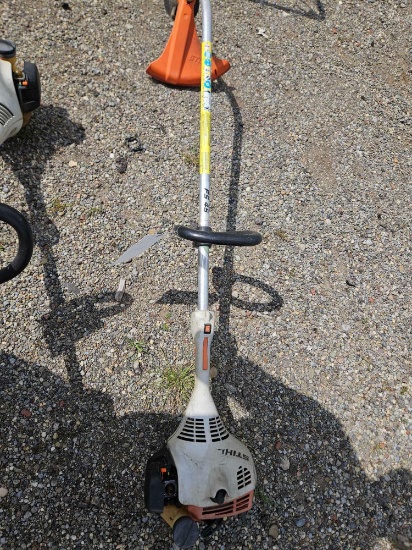 Stihl weed whip, runs needs carb work