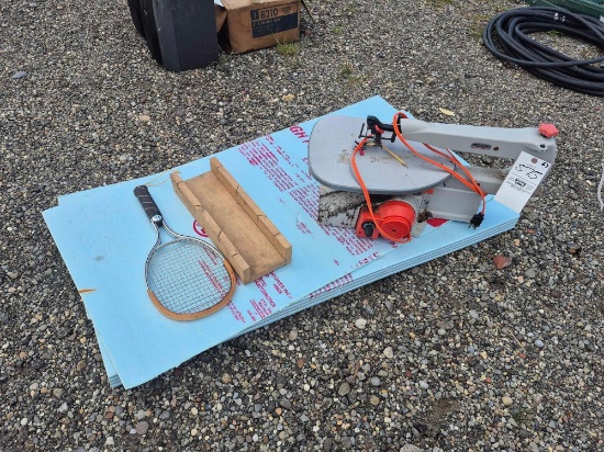 Ridgid Scroll Saw, Polystyrene Panels