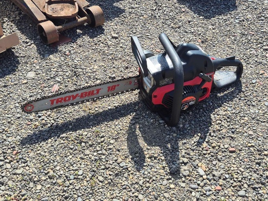 Troy-Bilt TB4218CC Chainsaw w/ Case