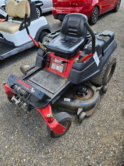 Troybilt mustang zero turn mower, runs