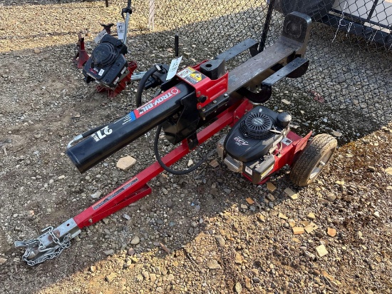 Troy built 27 ton portable log splitter