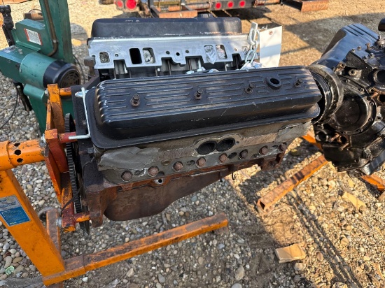 GM motor on stand