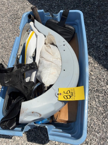 Motorcycle fender and other used parts