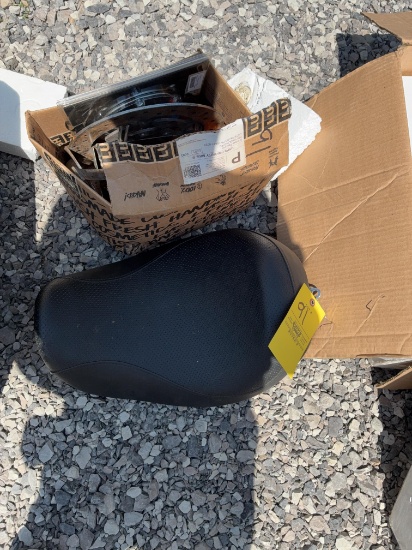Motorcycle seat and used parts