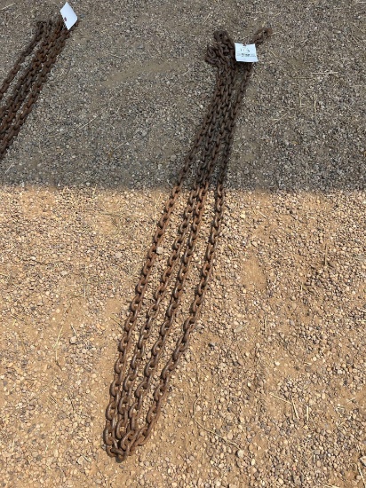 5/16 Approximately 20 ft log chain