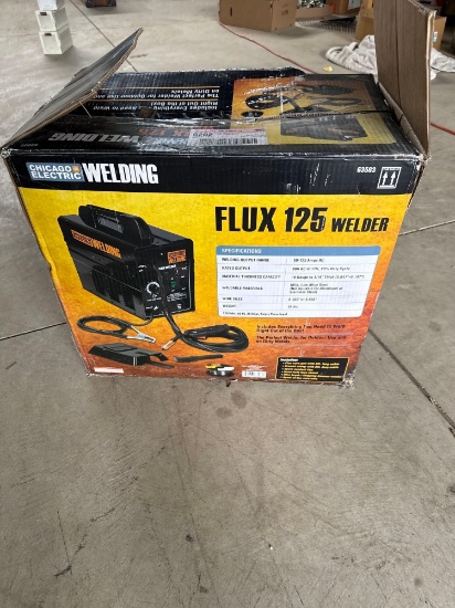 brand new Chicago electric flux 125 welder