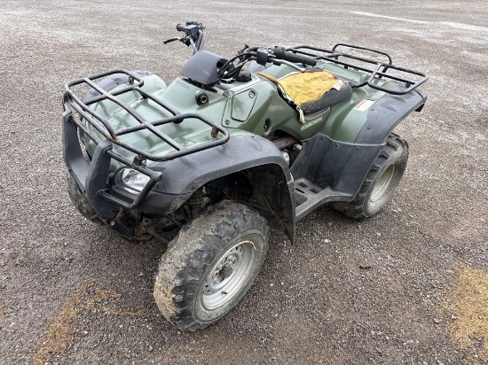 Honda rancher four wheeler- year unknown
