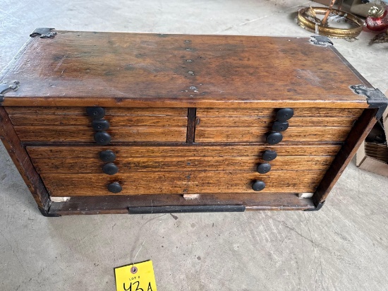nice wood machinist tool box