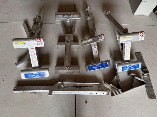 Werner Ladder Jacks and Ladder Stabilizer