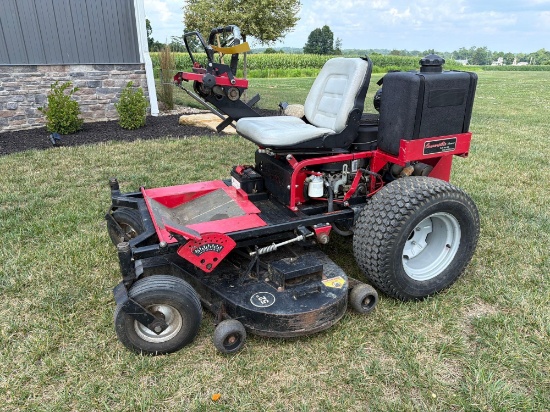 Convertible 52 inch Zero Turn/ Walk Behind Mower
