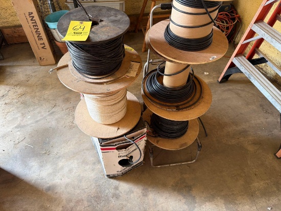Coaxial Cable Spools Different Gages