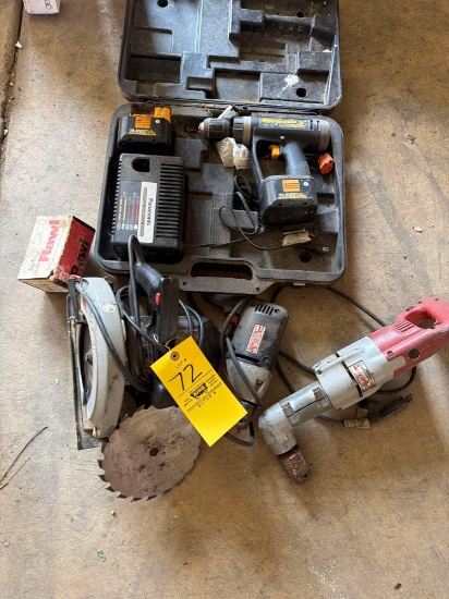 Panasonic Drill, Milwaukee Drill, Circular Saw