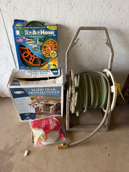 Garden Hose and Reel