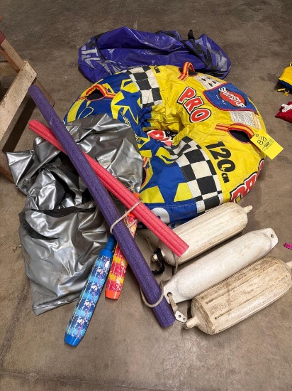 Sports Stuff Water Tube, Inflatable Boat Fenders