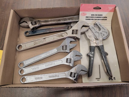 Crescent Wrenches, Stud Crimps