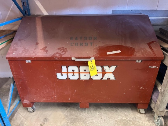 Jobox Rolling Worksite Job Site Storage Box Model 680990R2