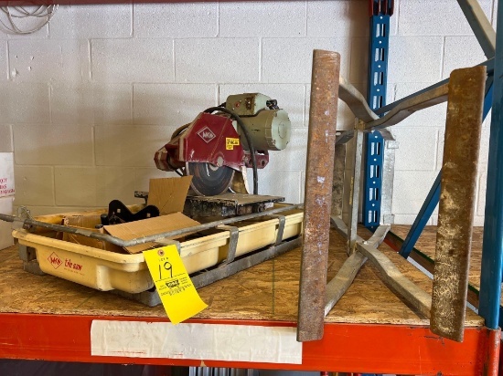 MK 101 Tile Saw with Stand