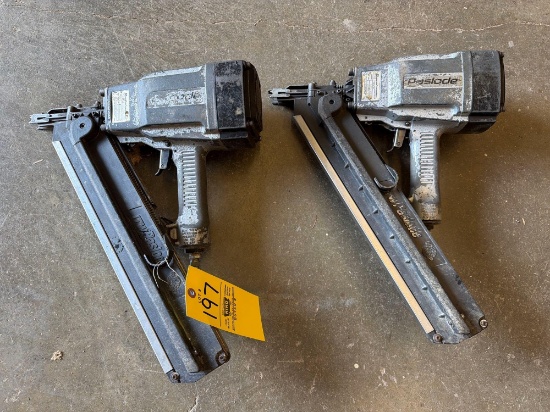 (2) Paslode Pneumatic Framing Nailers