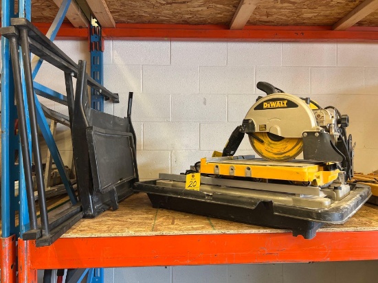 DeWalt D2400 Tile Saw with Stand
