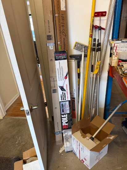Zip Walls, Sanding Poles, Joint Tape, Hinges
