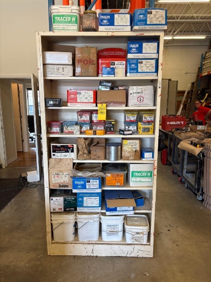 Shelving Unit and Shelves of Hardware