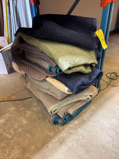 Nine Moving Blankets