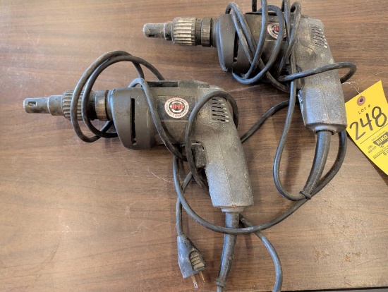 (2) Black and Decker Drywall Screwdrivers