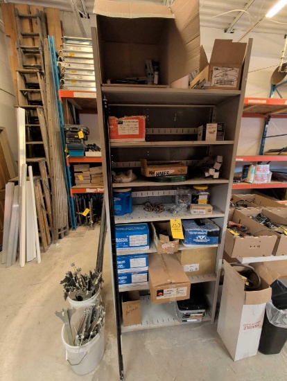 (2) Metal Shelves