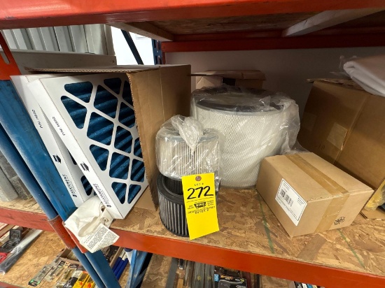 Assortment of Filters and Sweeper Bags