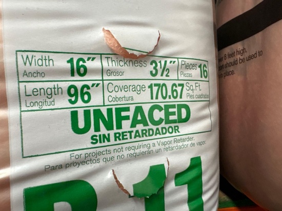 R 11 Three Bags of Insulation
