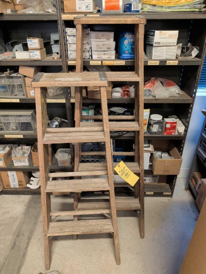 4 and 5 Foot Wood Ladders