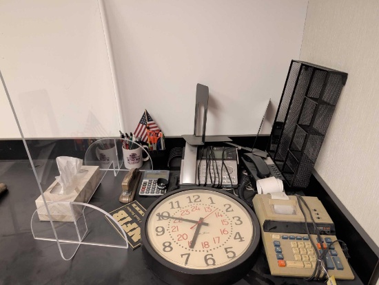 Office Supplies - Organizers, Clock, Phones, Calculator