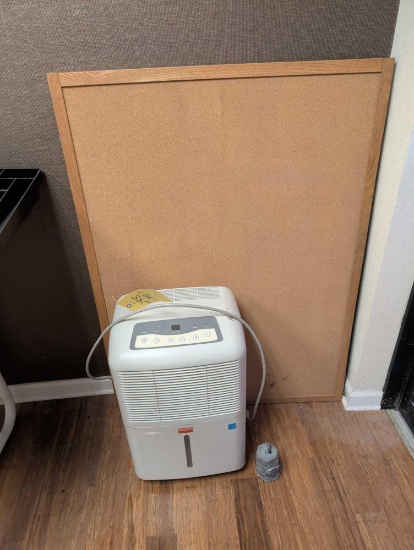 Dehumidifier, Door Stop, Cork Board